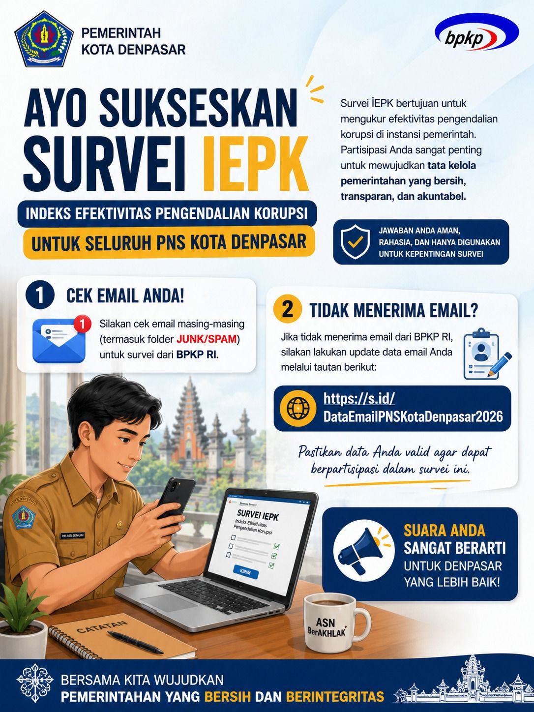  SURVEI IEPK (Indeks Efektivitas Pengendalian Korupsi)