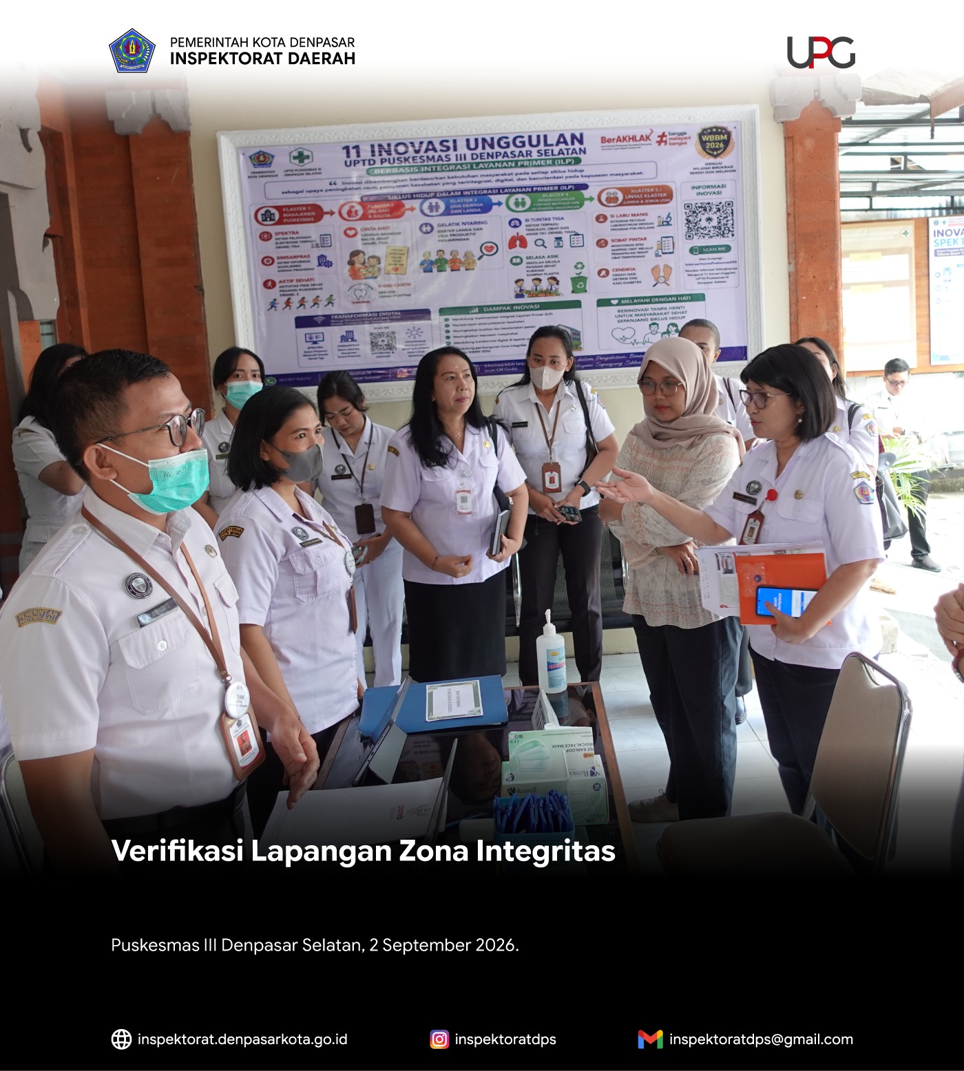 Verifikasi Lapangan Zona Integritas.