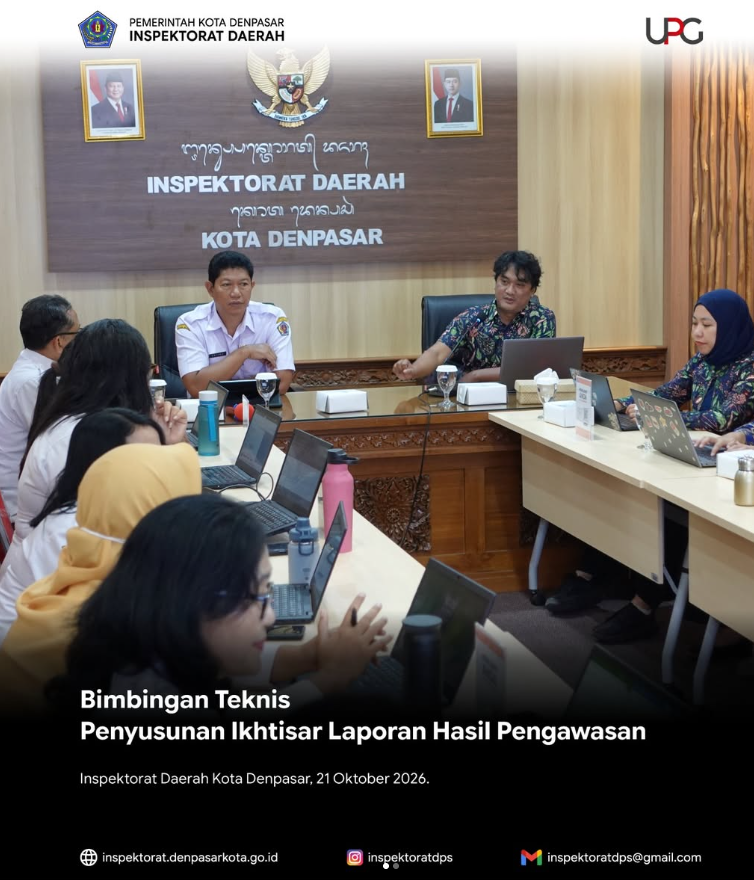 Bimbingan Teknis Penyusunan Ikhtisar Laporan Hasil Pengawasan Hari-1